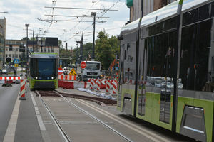 Jak idą prace związane z rozbudową linii tramwajowej w Olsztynie?