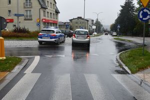 WYPADEK W POBLIŻU RONDA NA UL. SIENKIEWICZA