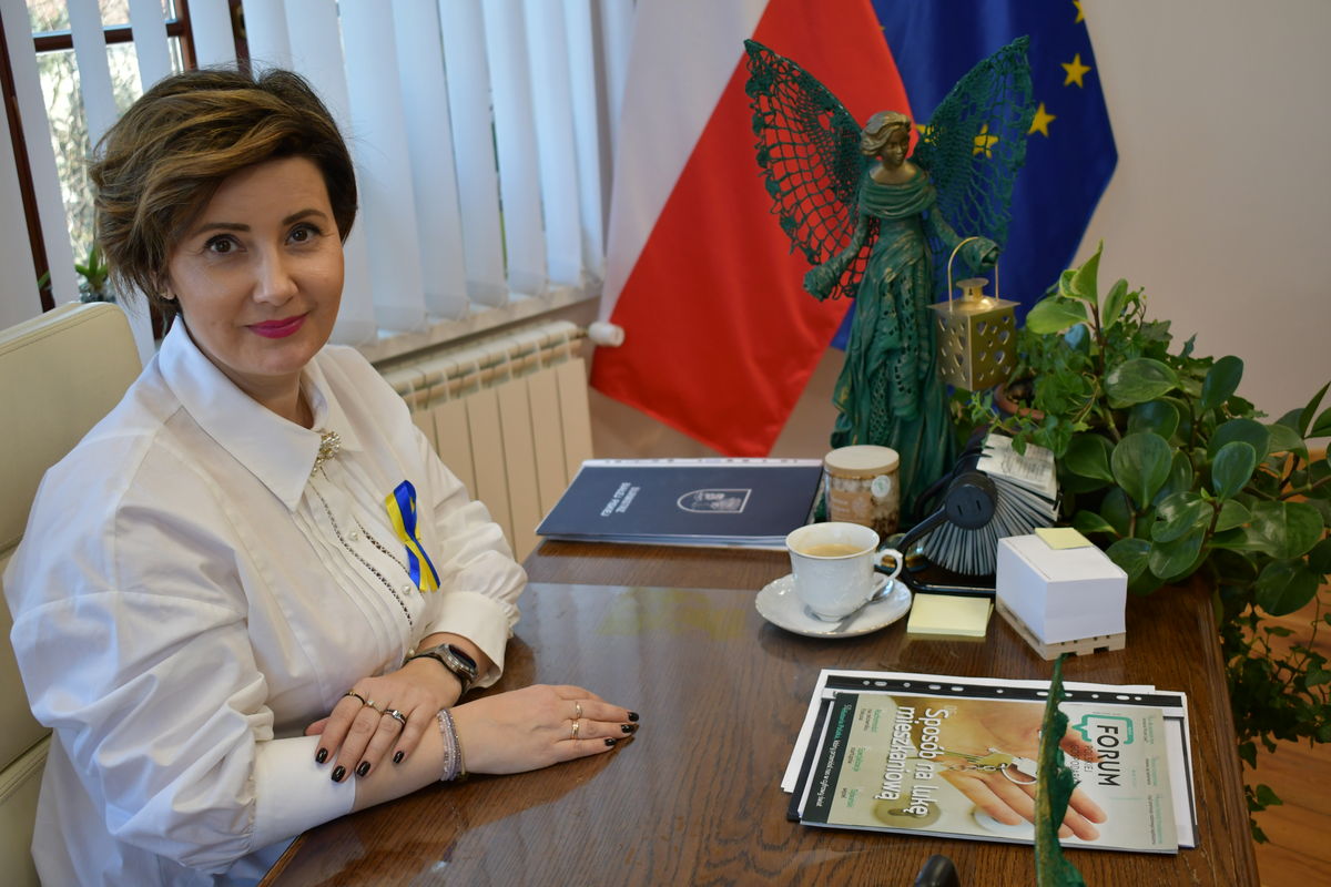 Beata Sokołowska, burmistrz Białej Piskiej
