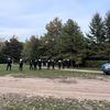 Niemal 100 policjantów zabezpieczało mecz w Olecku