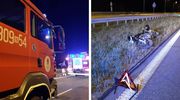 Pijany senior jechał motorowerem pod prąd na drodze ekspresowej