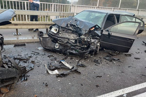 Wypadek w Konopkach, trzy osoby ranne