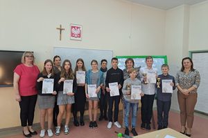 Gminny Konkurs Matematyczny w Szkole Podstawowej w Mrocznie [ZDJĘCIA]