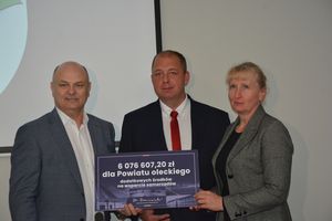 Do samorządów powiatu oleckiego trafił ponad 17 mln zł 