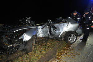 Śmiertelny wypadek. Zginął 26-letni kierowca.
