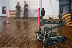 Straż Graniczna w Olsztynie ma nowego robota do działań minersko-pirotechnicznych