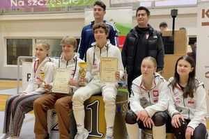 Zawodnik z Olsztyna mistrzem II Pucharu Polski juniorów młodszych w szabli