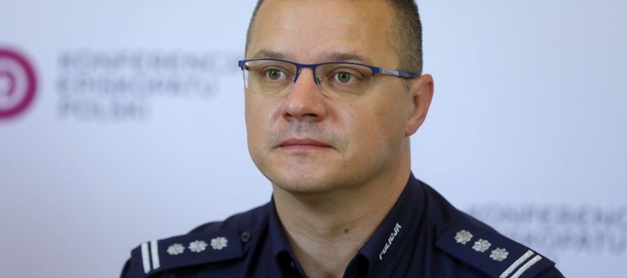 rzecznik Komendy Głównej Policji insp. Mariusz Ciarka