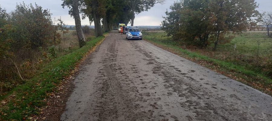 Policjanci ustalili, że za sprawą naniesionego błota stoi jeden z miejscowych rolników, który w pobliżu drogi prowadził właśnie zbiór kukurydzy