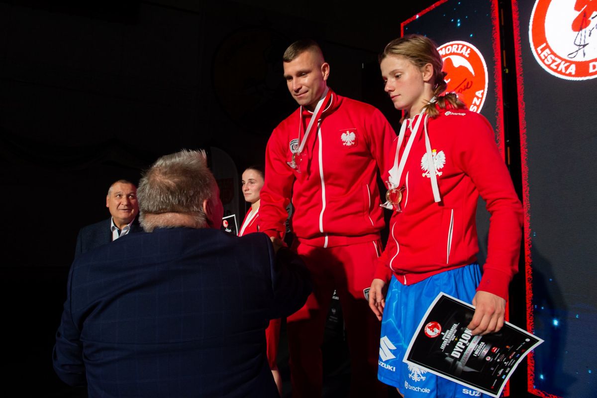  Natalia Kuczewska z Ełku (48 kg) wywalczyła złoty medal na X Memoriale im. Leszka Drogosza (8-13 XI 22 r.; Kielce)