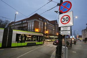 Inwestycja tramwajowa odda centrum Olsztyna do dyspozycji pieszych