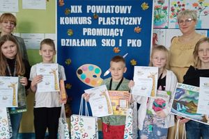Pierwsza pomoc i konkurs plastyczny z SKO w Szkole Podstawowej w Tereszewie 