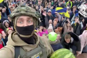 [VIDEO] Radość w Chersoniu. Koniec rosyjskiej okupacji