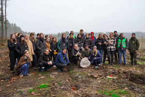 4000 drzew posadzono przy lesie na Dajtkach - relacja z wydarzenia w Olsztynie