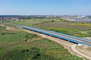 GDDKiA: przywrócenie ruchu na obu jezdniach wiaduktu na obwodnicy Olsztyna możliwe w połowie grudnia