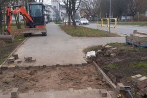 Ekipa budowlana na ul. Barcza w Olsztynie nie spodziewała się wizyty straży miejskiej