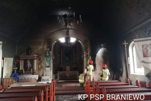 Zbiórka na remont kościoła w Nowej Pasłęce, który ucierpiał po pożarze