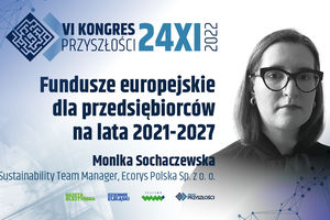 Finansowanie działalności gospodarczej - Monika Sochaczewska
| KONGRES PRZYSZŁOŚCI | 24.11.2022