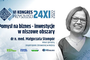 Pomysł na biznes — inwestycje w niszowe obszary -  dr n. med. Małgorzata Stompór | KONGRES PRZYSZŁOŚCI | 24.11.2022
