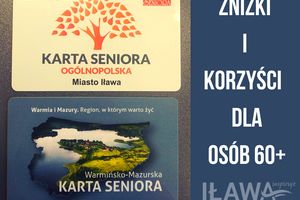 Ogólnopolska Karta Seniora i Warmińsko-Mazurska Karta Seniora już w Iławie! 