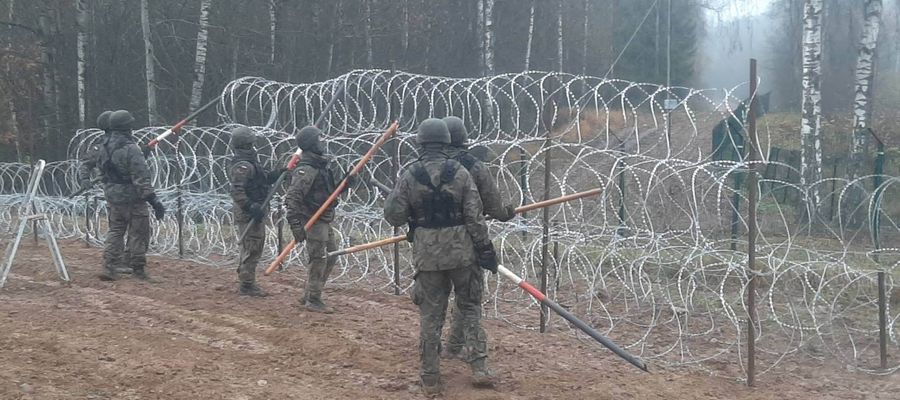 Na granicy Polski z obwodem kaliningradzkim powstaje tymczasowa zapora