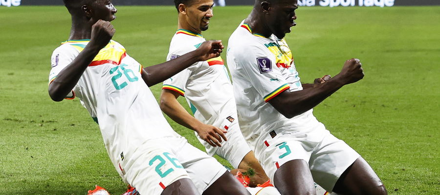 Radość piłkarzy Senegalu