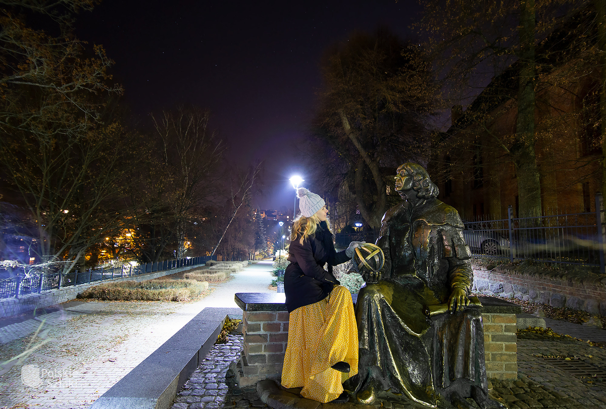 Ania z Kopernikiem w Olsztynie