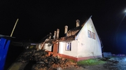 Pożar w Szeplerzyźnie! Ogień strawił cały dach domu 