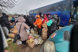 Pomoc humanitarna Ukrainian Bikers