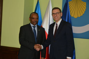 Ambasador Rwandy z wizytą w ratuszu
