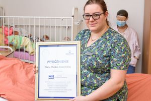 Diana Maniak-Brzezińska z UWM drugi raz w finale pielęgniarskiego Nobla