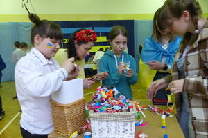 Na zielonej Ukrainie... Dzień kultury ukraińskiej w Szkole Podstawowej nr 3
