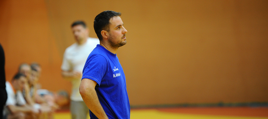 Piotr Rynkowski, grający trener Orki Iława Basketball, poprowadził w Chojnicach swój zespół do pierwszego zwycięstwa w sezonie 2022/23