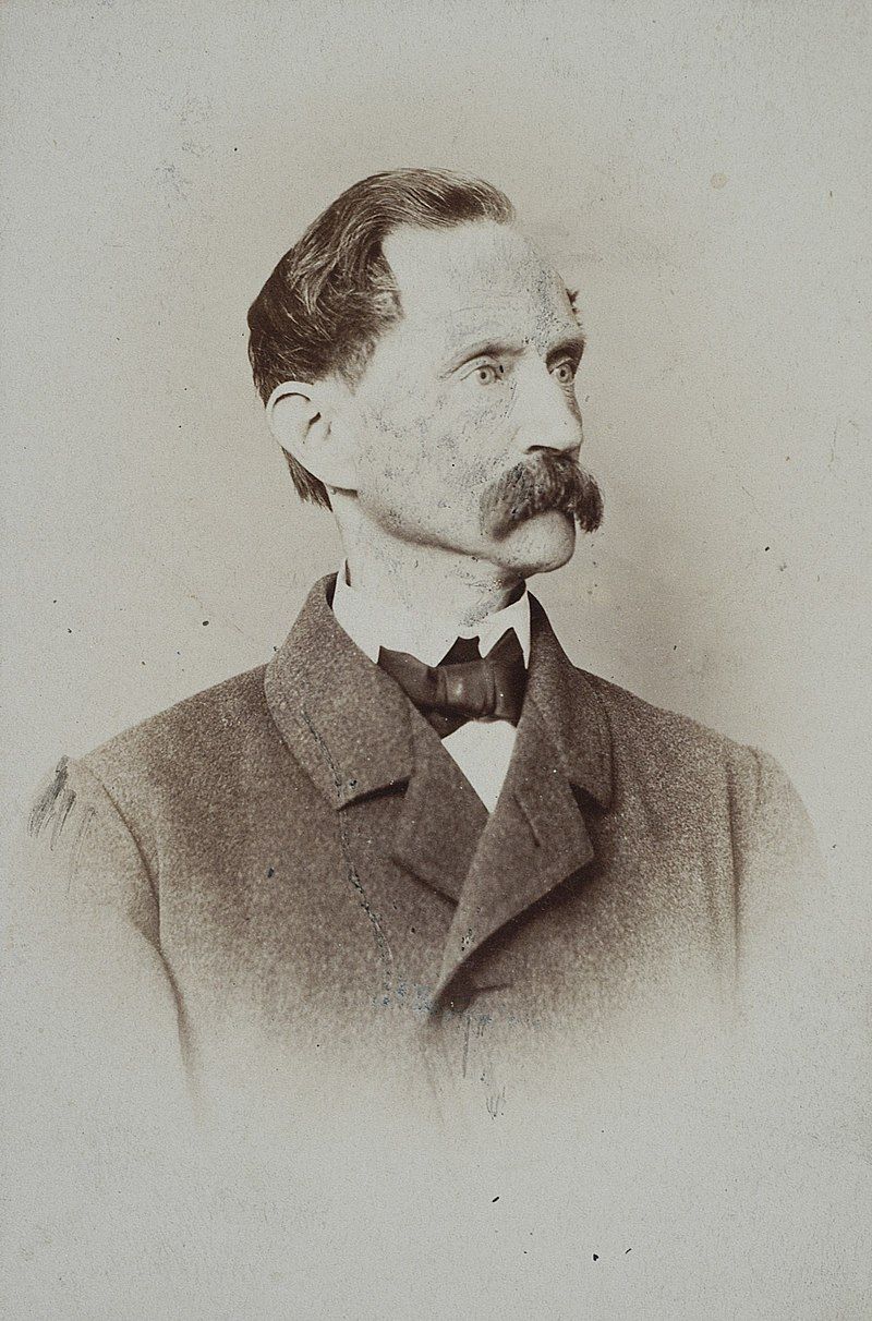 Portret Hipolita Cegielskiego, ok. 1863 r. autorstwa Jana Nepomucena Seyfrieda 