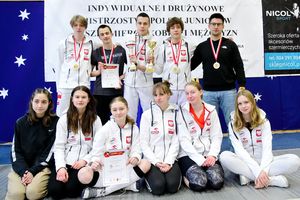 Dwa srebrne medale dla szablistów z UKS Hajduczek Olsztyn 