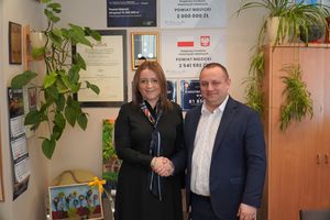 Minister Olga Semeniuk-Patkowska odwiedziła Nidzicę