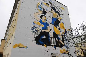 W Kortowie pojawił się nowy mural. UWM gotowy na rozpoczęcie Roku Kopernika