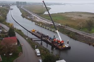 Budowa drogi wodnej łączącej Zalew Wiślany z Zatoką Gdańską. Prace na rzece Elbląg trwają. Co słychać na budowie? 
