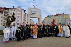 Pierwszy Noworoczny Zjazd Rycerzy św. Jana Pawła II Diecezji Ełckiej