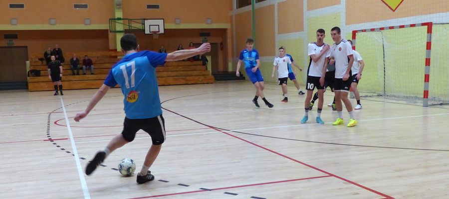 Mecz Suskiej Ligi Futsalu w sezonie 2021/22