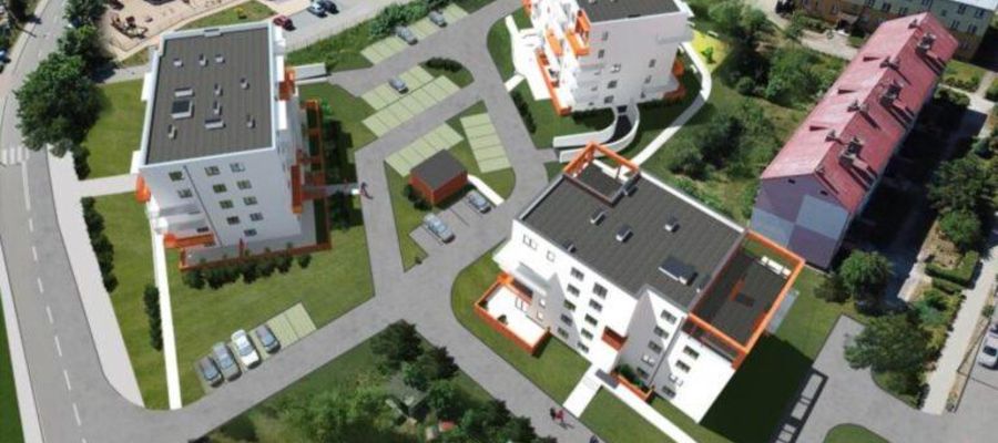 Projekt osiedla SIM w Wydminach