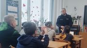 Policjanci rozmawiali z dziećmi o bezpieczeństwie