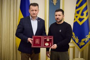 Ukraińskie odznaczenie dla polskiego ministra