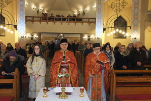 W kętrzyńskiej cerkwi modlili się za Ukrainę
