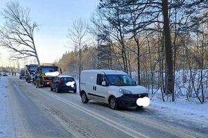 Wypadek w Dobrocinie i kierowcy pod wpływem