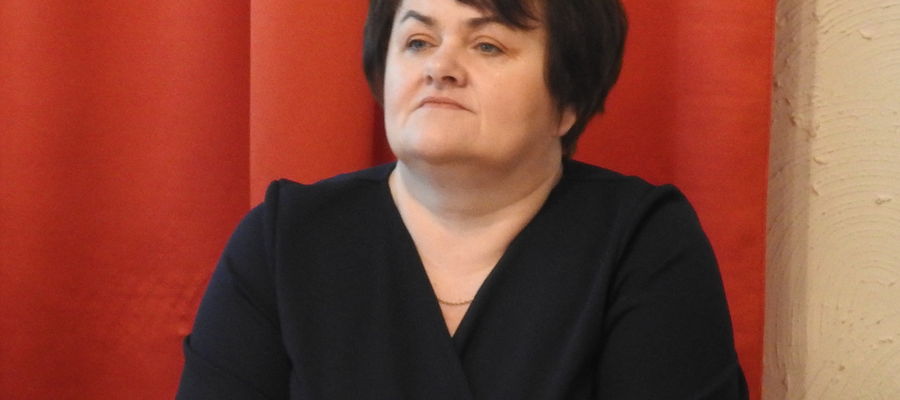 Przewodnicząca rady gminy Janowiec Kościelny Marianna Malinowska