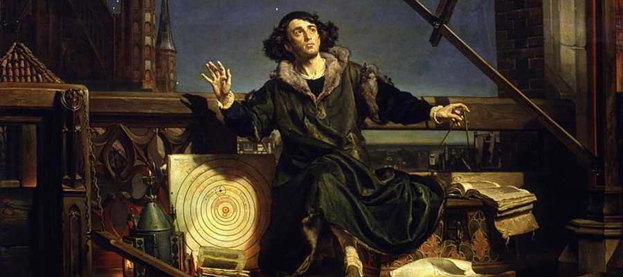 "Astronom Kopernik, czyli rozmowa z Bogiem" - obraz Jana Matejki z 1873 r.  