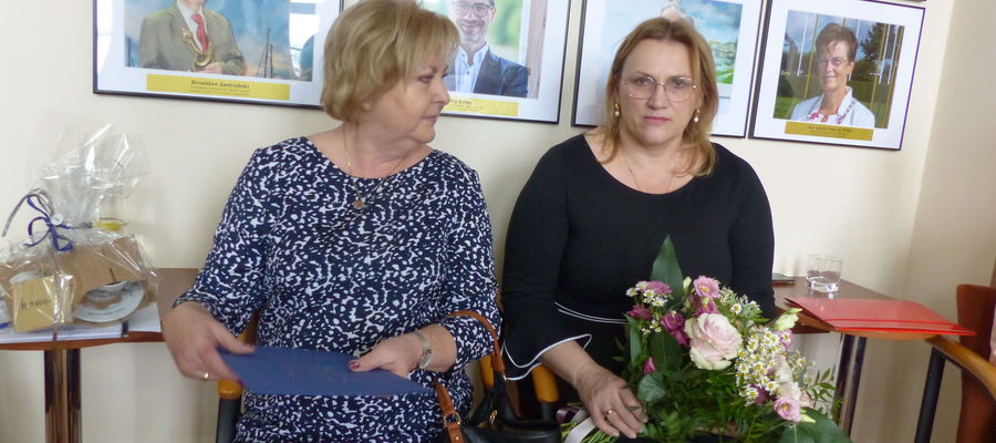 Od lewej: Irena Kasprzycka to była już dyrektorka MOPS Iława, nową została Grażyna Kemska
