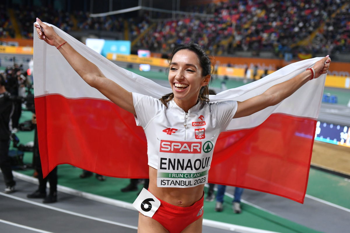 Sofia Ennaoui zdobyła brązowy medal w biegu na 1500 m 