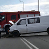 Wypadek na skrzyżowaniu ul. Padlewskiego z krajową 